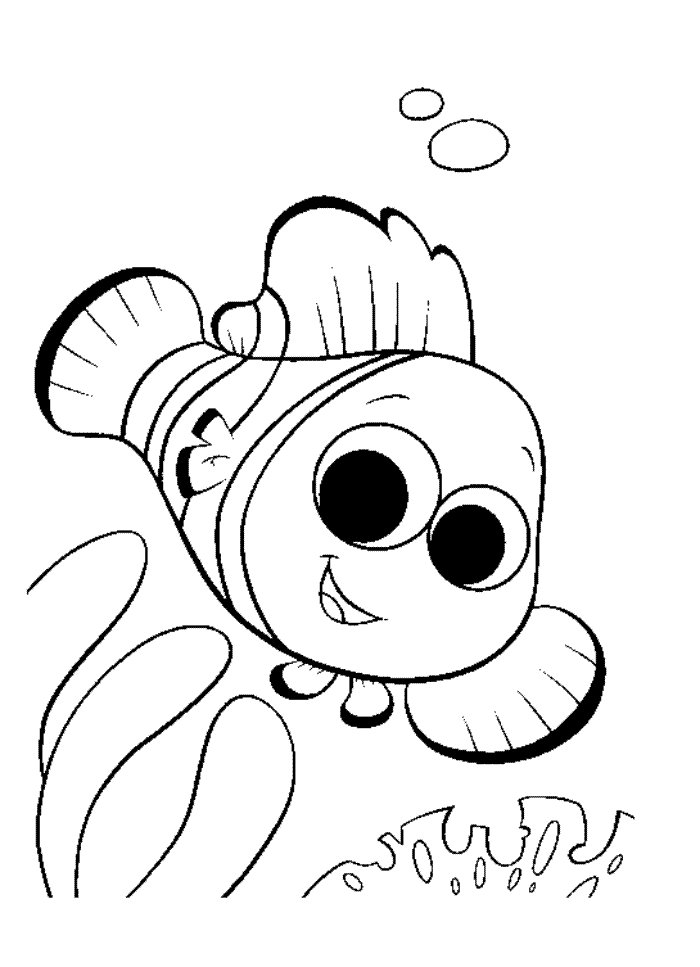 Plansa de colorat cu Finding Nemo 29 22
